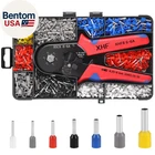 1700 Pcs Ferrule Crimping Tool Kit With Hexagonal Crimper Insulated Wire New. Price: $34.86.