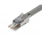 Platinum Tools 202052J External Ground Ezex 48 Shielded CAT6A Connector New. Price: $133.23.
