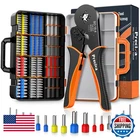 Preciva Ferrule Crimping Tool Kit 1500PCS Wire Connectors Ratchet Jaw New. Price: $51.38.