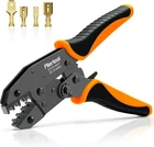 Crimping Tool For Non-insulated Open Barrel Terminals Receptacles Awg 20-10, Rat New. Price: $25.93.