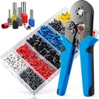 Crimping Tool Kit With 1250PCS Wire Ferrules And Ratchet Set New. Price: $25.99.