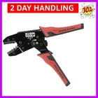 Klein Tools 3007CR Crimping For Heat Shrink Connectors, Black/orange New. Price: $51.24.