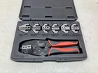 Imperial 0711460 7-PIECE Ratcheting Terminal Crimper Kit Interchangeable Dies New. Price: $84.99.