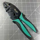 Pro'skit Ratcheted Crimper CP-336F Black/green Used. Price: $34.99.