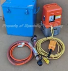 Huskie R14E-F Hydraulic Pump Hose 10000 Psi Crimper Cutter Punch Frame Jack 10K Used. Price: $1389.00.