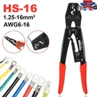 1.25-16MM HS-16 Plier Terminal Wire Cable Lug Cutter Crimper Crimping Tool New. Price: $29.99.
