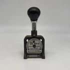 Bates Multiple Movement Six Wheel Numbering Machine Type-e Re-inkable Used. Price: $18.99.