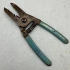 Channellock 958 6.5" Long Wire Stripper Blue Rubber Handle W/cutters Pliers Usa Used. Price: $9.99.