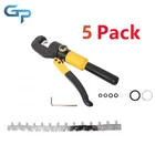 5 Pcs Hydraulic Crimper 6 Mt Crimping Tool Wire Battery Cable Lug Terminal New. Price: $121.96.