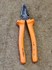 Proto 181 Insulated Lineman's Pliers 8" Wire Cutters Snips 1000V Electrical Tool Used. Price: $50.54.