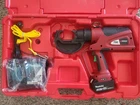 Burndy PAT750LI Patriot 12-TON C-head Crimper, Hydraulic W/ Battery Used. Price: $3289.00.