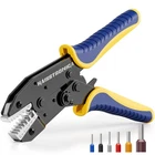 Haisstronica Ferrule Crimping TOOL,24-8 Awg Sleeves 1.2 Pounds, Blue New. Price: $30.29.