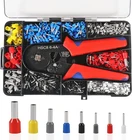 Ferrule Crimping Tool Kit With 1200PCS Wire Terminals Chrome New. Price: $22.70.