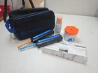 Fiber Connector Cleaner Kit, 1.25 Jonard Tool FCC-125, 2.5MM FCC-250 Used. Price: $99.99.