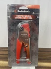 Radio Shack Compression Connector Tool 64-060 New. Price: $12.99.