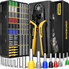 Dxcrimp Ferrule Crimping Tool Kit, Hexagon Black And Yellow New. Price: $33.06.