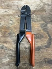 Vintage Thomas & Betts Sta-kon WT-100M Crimp Stripper Splice Tool 10-22 Awg Used. Price: $30.00.
