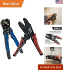 High-performance Ratcheting Crimper With Adjustable Wire Stripper 2-PIECE Set New. Price: $84.79.