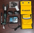Greenlee EK425LX 6 Ton Crimper W/CJD3BG & CJ22 Jaws W/2 12VBATTERIES Charger Used. Price: $1200.00.