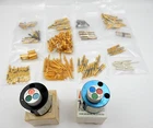 Dmc AF8 Crimp Tool Mil Spec TH435 & TH379 Turret Head Positioners Contact Pins Used. Price: $279.95.