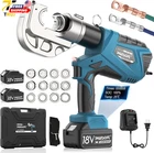 Swansoft Electric Hydraulic Crimping Tool 12TON 6AWG-800MCM Rechargeable HCT400A New. Price: $1095.72.