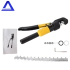 6 Ton 8 Dies Hydraulic Crimper Crimping Tool Wire Battery Cable Lug Terminal New. Price: $39.49.