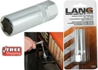 Lang Tools 528 3/8" Drive Magnetic Spark Plug Socket, 5/8" New Free Shipping Usa. Price: $19.52.