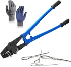 24" Rope Crimping Tool & Cutter For 1/16" 3/16" Wires, 2-IN-1 New. Price: $73.99.