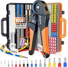 Preciva 1650PCS Ferrule Crimper Tool Kit Awg 28-5 (0.08-16MM ) New. Price: $59.05.