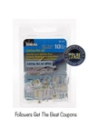 Ideal 85-147 CAT5E/RJ-45 Data/network Modular Plugs 10 Pack New. Price: $8.25.