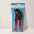 Archer Professional Hex Crimping Tool 278-243 Radio Shack Coax Steel Cushioned New. Price: $9.49.