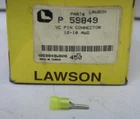 Box Of 450 New Lawson # 59849 Wire Pin Connector 12 10 Awg Yellow. Price: $74.95.