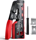 Pass Through RJ45 Tool, All-in-one Ethernet Crimper, Crimping For Stp Utp New. Price: $31.04.