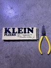 Vintage Klein Tools Lock Connector Crimper D234-6 Pliers New Box. Price: $40.00.