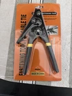 Solutions HS-519 Cable Tie Fastening Tool Black Adjustable Binding Pressure New. Price: $48.33.