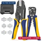 Haisstronica 6 1 Crimping Tool Kit And Wire Stripper, Ratcheting Crimper New. Price: $122.48.