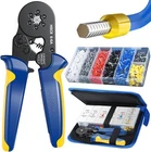 Preciva Ferrule Crimping Tool Kit With 1900PCS Wire Connectors, Silver/gray New. Price: $37.41.