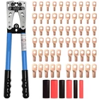 Sanuke Battery Cable Lug Crimping Tool For AWG10-1/0, Wire Crimper With 60PCS New. Price: $38.02.
