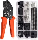 Taiss Dupont Crimping Tool Kit With 600PCS 2.54MM Connector SN-28B Ra New. Price: $40.52.