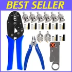 Professional Coaxial Cable Stripper And Crimper Set New. Price: $42.39.