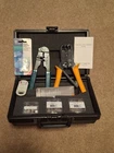 Paladin 4315 Data Telecom Crimping Kit Network Set Case RJ45 RJ11 Used. Price: $25.00.