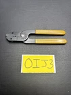 Vintage Ideal Ind. 6" Wire Strippers No. 45-120 Yellow Handles, Sycamore Il, Usa Used. Price: $13.20.