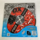 Tools OX-PU10-14 14" Continuous Edge Diamond Circular Saw Blade 1"-20 Bore New. Price: $119.99.