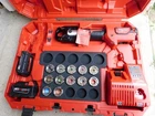 Milwaukee 600 Mcm Crimper Cat# 2679-22 Crimping Tool With Die Kit Used. Price: $2699.95.