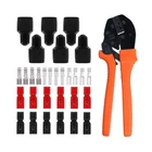 Tanstic Ratcheting Wire Crimper With 30PCS 15/30/45 Amp Power C... Usa Fast Ship New. Price: $46.41.