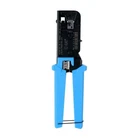 Platinum Tools 100004C EZ-RJ45 Crimp Tool, 5/5E, CAT6, RJ-11, RJ-12, RJ-45 Used. Price: $49.99.