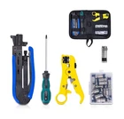 Kotto Coax Cable Crimper Kit - Adjustable Compression Tool For RG6,... Fast Ship New. Price: $41.53.