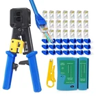 Petechtool RJ45 CAT6 Ethernet Crimper Kit For RJ12/11 New. Price: $32.22.