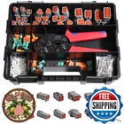 Aikoolwer Deutsch Connector Kit Crimper Ratcheting Wire Tool 2 3 4 6 8 1 New. Price: $100.56.
