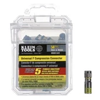 Klein Tools VDV812-612 Universal F Compression Connectors RG6/6Q 50-PACK New. Price: $52.99.